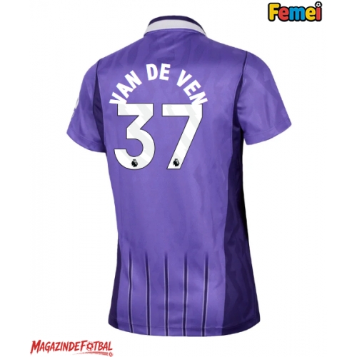 Tottenham Hotspur Micky van de Ven #37 Tricou Fotbal Replică 2026-27 Femei Treilea Tottenham Hotspur Micky van de Ven #37 Tricou Fotbal Replică 2026-27 Femei Treilea